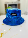 Snake print bucket hat